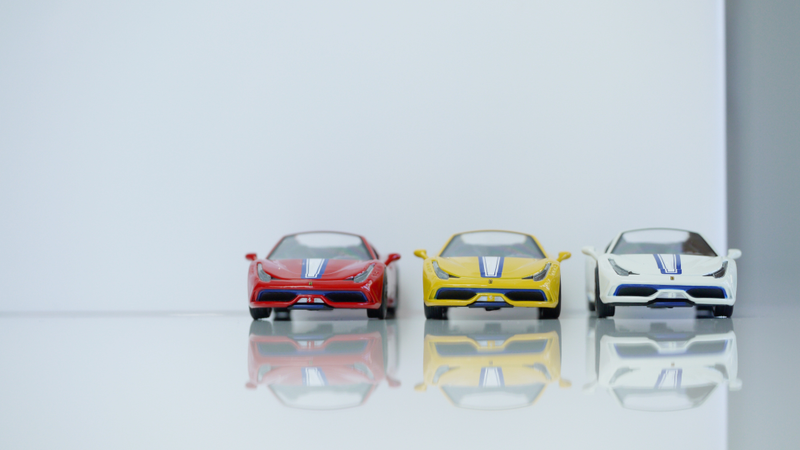 Illustration for article titled Kyosho Ferrari 11 1/64 #69 - Project Prancing Horse #69 - 2014 Ferrari 458 Speciale A